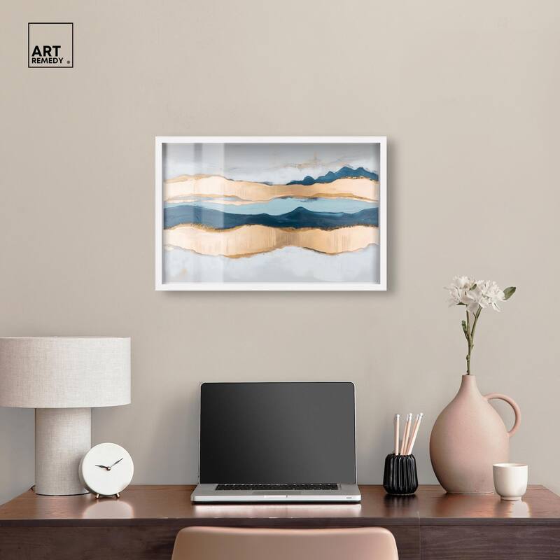Blue Ridge I Shadowbox by Art Remedy