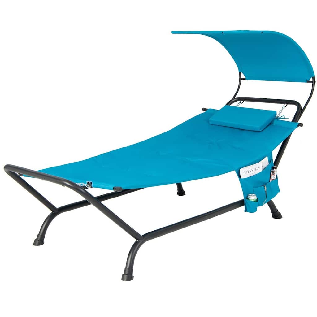 Patio Hanging Chaise Lounge Chair