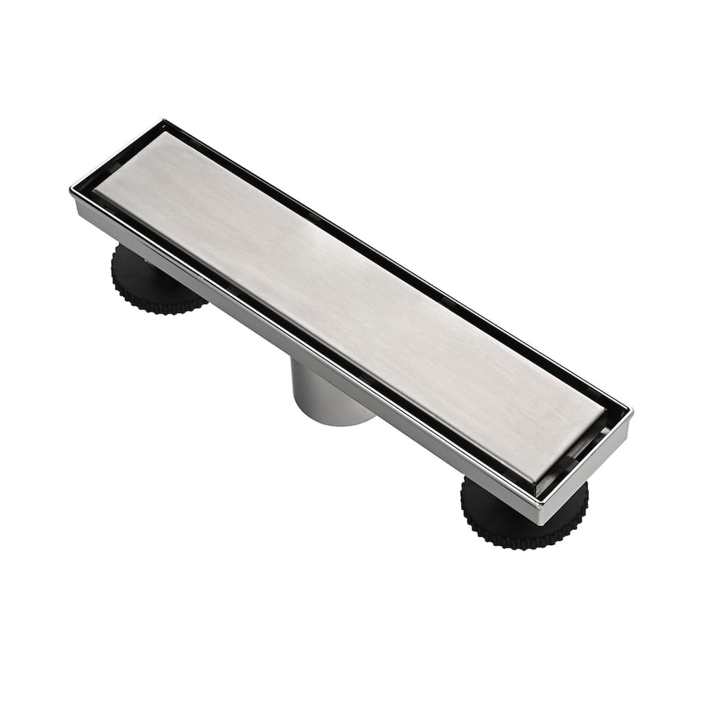 Topcraft 12/24/28/30/32/36-inch Stainless Steel Linear Floor Drain with Removable Grate