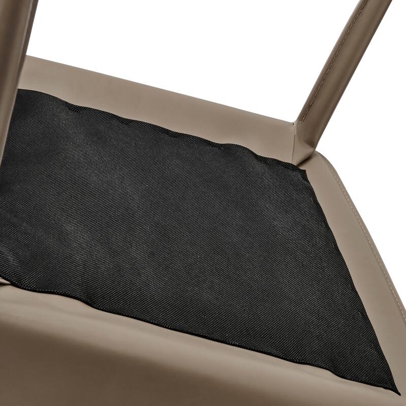 NPD Furniture Callie Recycled Leather Counter Stool
