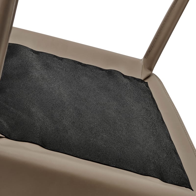 NPD Furniture Callie Recycled Leather Dining Arm Chair
