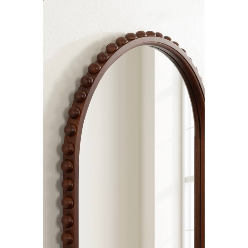 Kate and Laurel Beadbrook Arched Wall Mirror