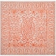 preview thumbnail 64 of 63, SAFAVIEH Handmade Glamour Sherita Modern Viscose Rug 6' Square - Grey/Rust - Square