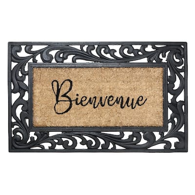 IH Casa Decor Rubber & Coir Mat Bienvenue