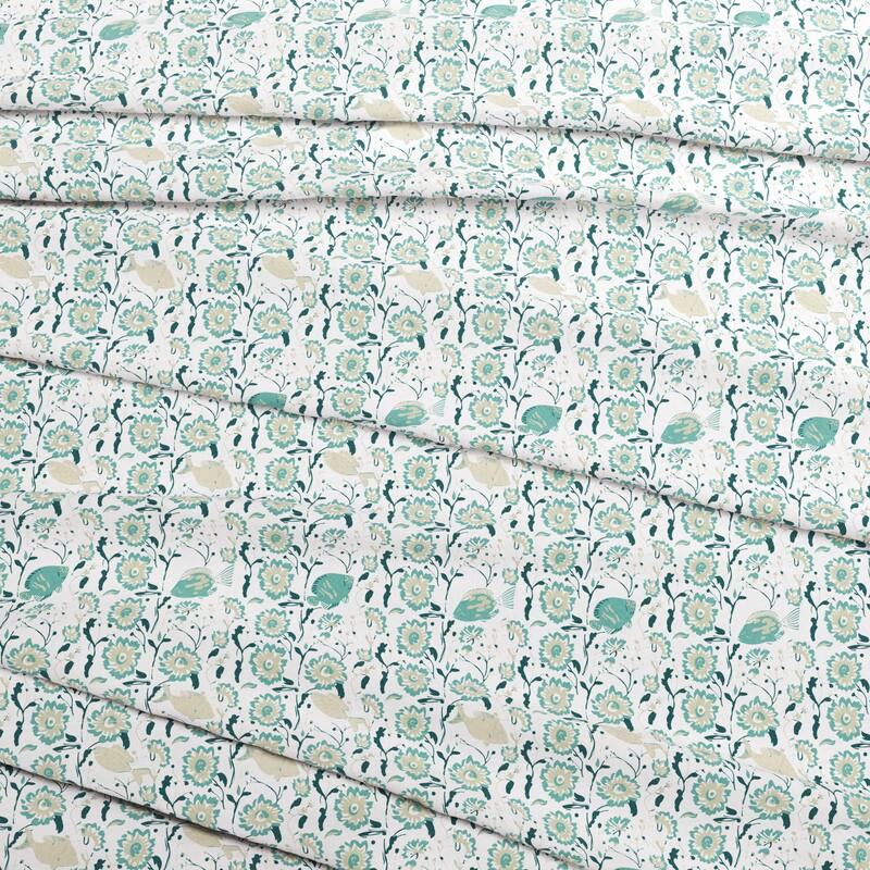 Patina Vie Maison Brushed Microfiber Charming Coastal Sheet Set