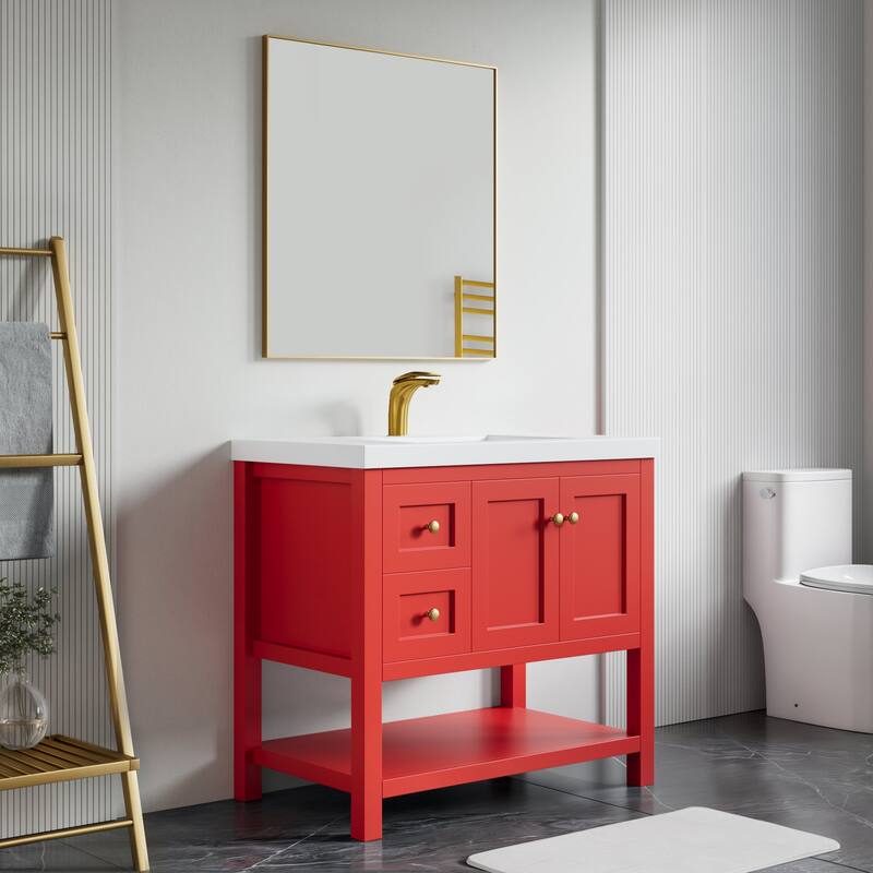 Winslow 36" Single Bathroom Vanity Set - 21D x 36W x 34H