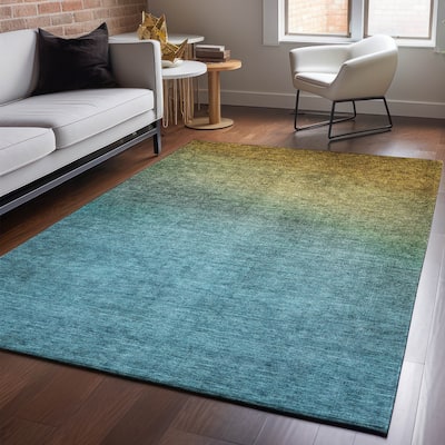 Premium Washable Super Soft Modern Ombre Mayfield Rug