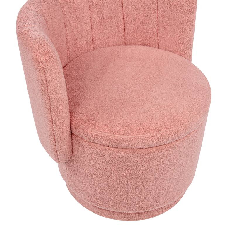 360 Degree Swivel Back Sofa Chair With Storage Space
