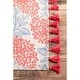 preview thumbnail 5 of 14, Nuloom Handmade by Thomas Paul Cotton Printed Whale Area Rug
