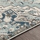 preview thumbnail 4 of 8, Arkaitz Teal & Ivory Updated Traditional Area Rug - 2' 6" x 7' 10"
