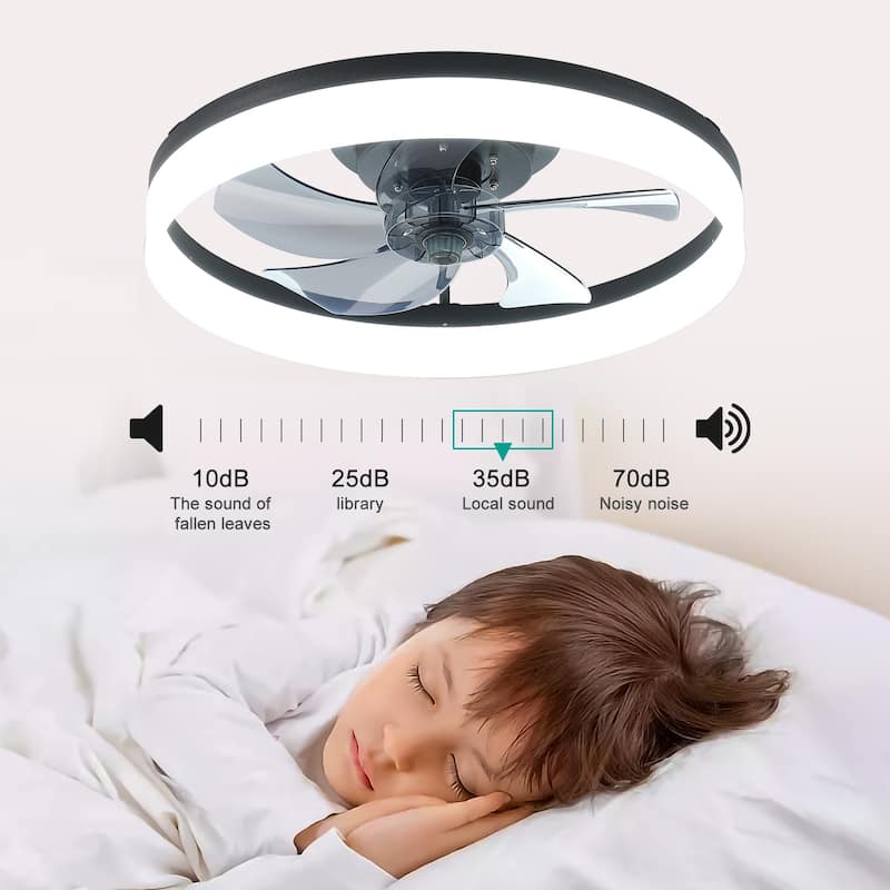 MODERN CEILING FAN WITH LIGHT-Morden style