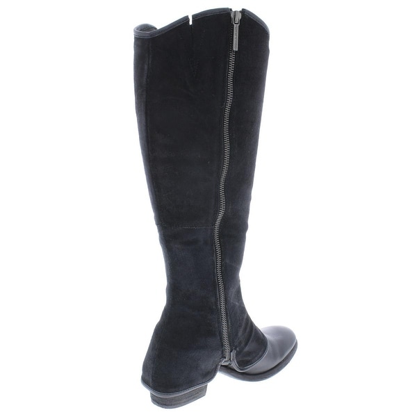donald pliner over the knee suede boots