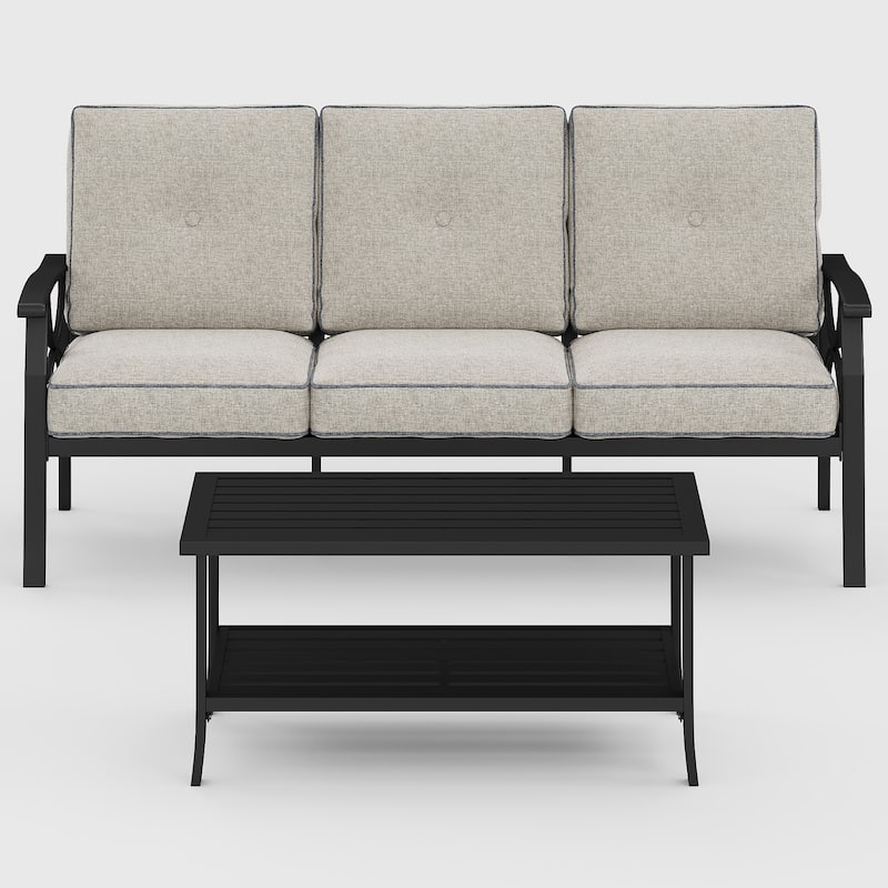 2 Piece Patio Conversation Set