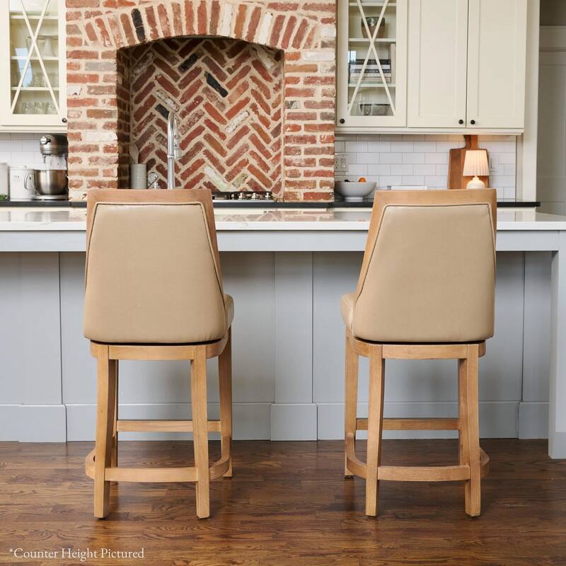 Maven Lane Vienna Swivel Kitchen Stool
