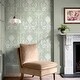 preview thumbnail 2 of 2, Laura Ashley Josette Sage Green Wallpaper