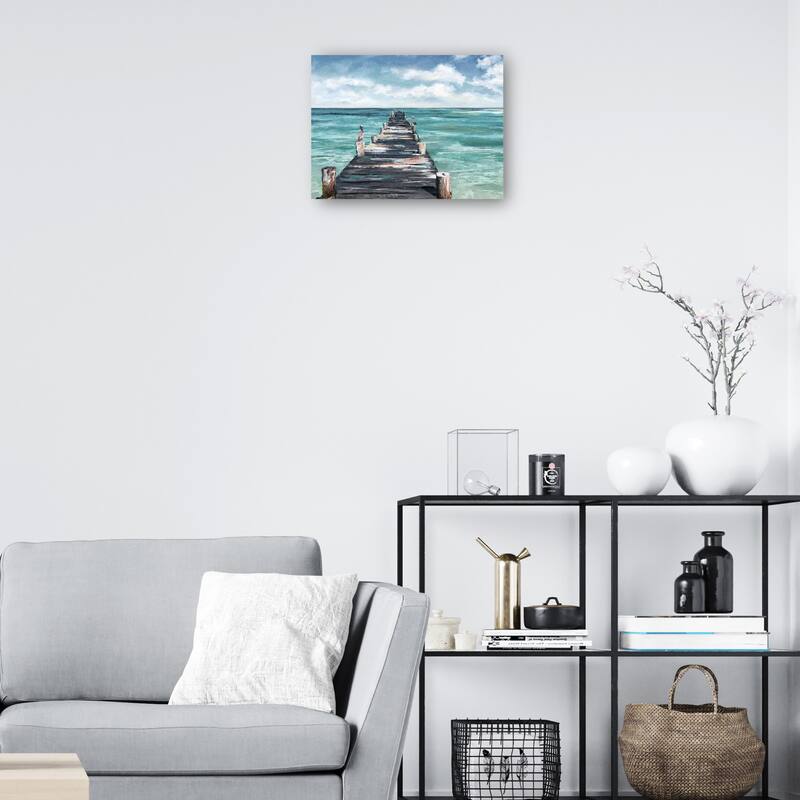 Ocean View By Studio Arts Canvas Art Print