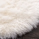 preview thumbnail 160 of 201, SAFAVIEH Handmade Natural Sheepskin Leanca 3.4-inch Thick Rug