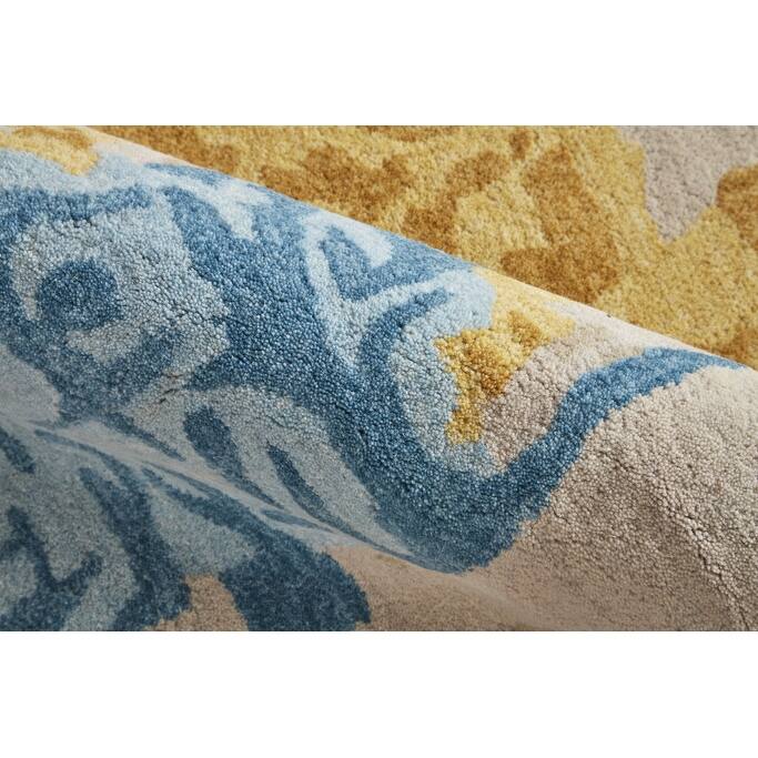 Xubo Hand Tufted Abstract Modern Stain Resistant Area Rug By HomeRoots - 5' x 8'