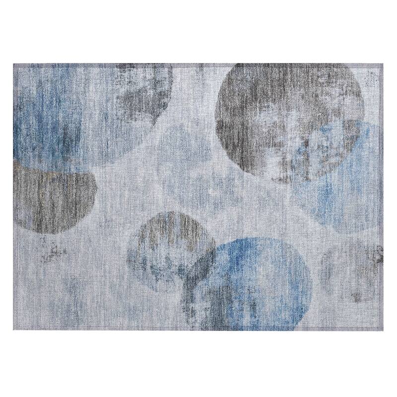 Machine Washable Indoor/ Outdoor Contemporary Micha Chantille Rug
