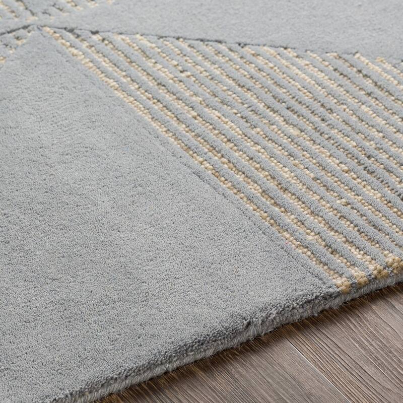 Artistic Weavers Adams Hand Tufted Geometric Wool Rug