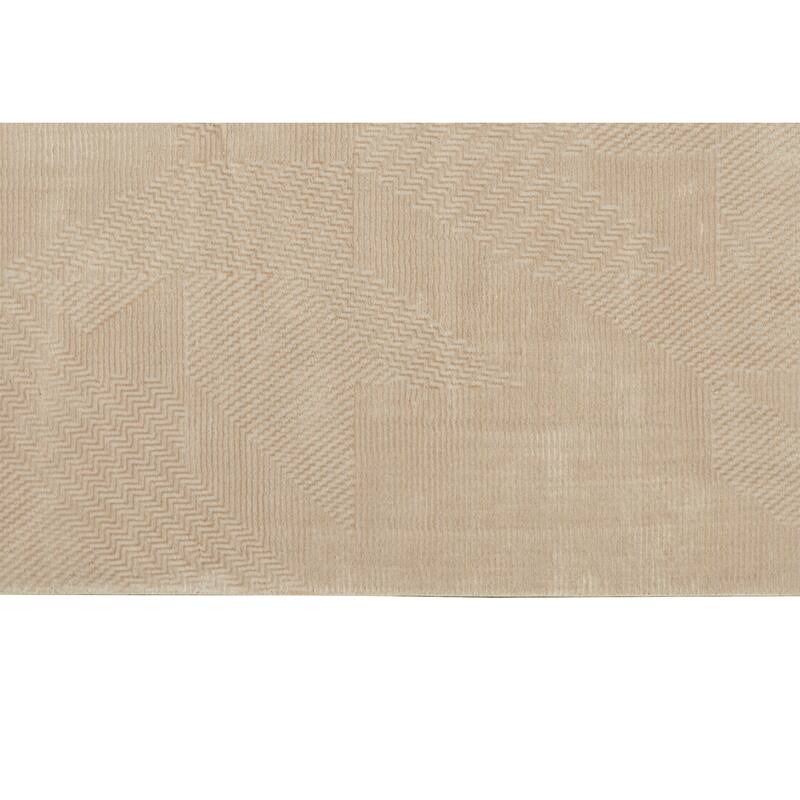 Calvin Klein Orlando Geometric Textured Modern Area Rug