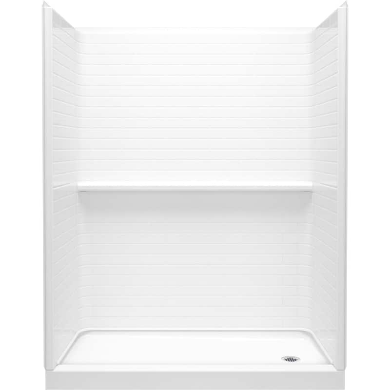 Sterling 72570120 Traverse 60" X 30" X 76-1/4" Shower - White