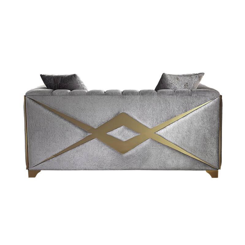Velencia Contemporary Style 2PC/3PC Living Room Sets Made with Wood
