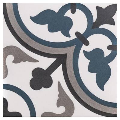 Venice 10x10 Matte Porcelain Encaustic Tile - Floor, Wall & Backsplash