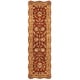 preview thumbnail 51 of 51, SAFAVIEH Handmade Heritage Traditional Rust/ Beige Wool Rug 2'3" x 8' Scallop - Red/Natural - Rectangle