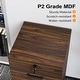 preview thumbnail 22 of 44, 2-Drawer Rolling Wood File Cabinet with Lock