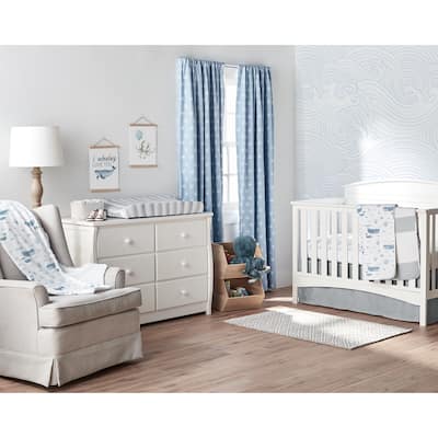 Lush Decor Baby Seaside Organic Cotton Quilt - 50"x36"