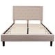 preview thumbnail 107 of 120, Tufted Platform Bed with 10in. Pocket Spring Mattress