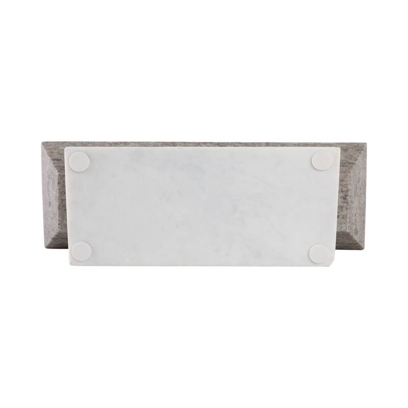 Stone Marble Decorative Bowl Design Casual Home Decor - Ivory - 18" x 6" x 5"