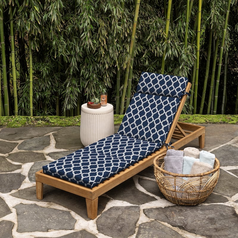 ARDEN earthFIBER Outdoor Chaise Cushion 72 x 21
