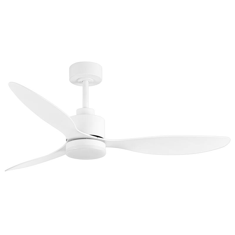52-inch Ceiling Fans with LED Light Remote and Downrod(3-Blade)