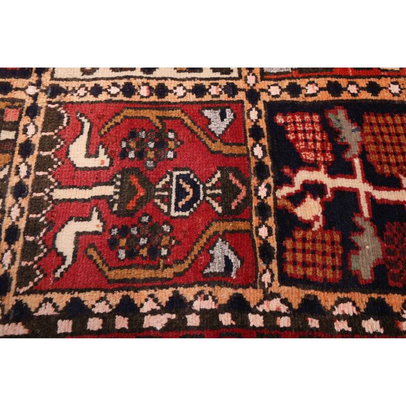 ECARPETGALLERY Hand-knotted Kayseri Vintage Red Wool Rug - 6'9 x 9'3