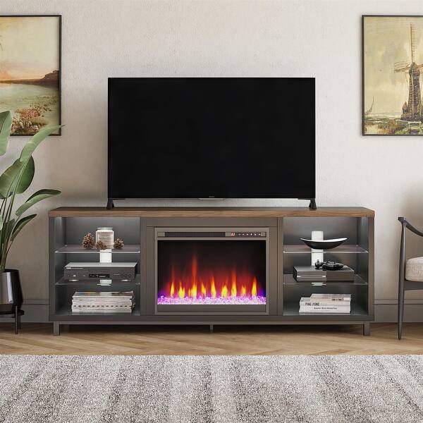 Avenue Greene Westwood Deluxe Fireplace Tv Stand For Tvs Up To 70 Inches On Sale Overstock 19531790
