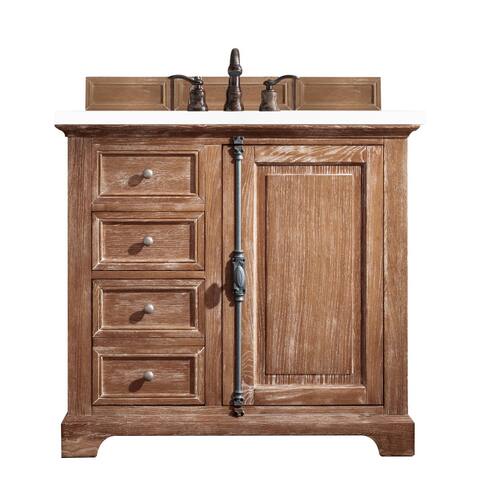 James Martin Vanities Providence 36" Single Vanity, Driftwood