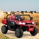 preview thumbnail 5 of 34, Gymax 24V Kids Ride On Dump Truck 2-Seater Electric Truck w/ Remote