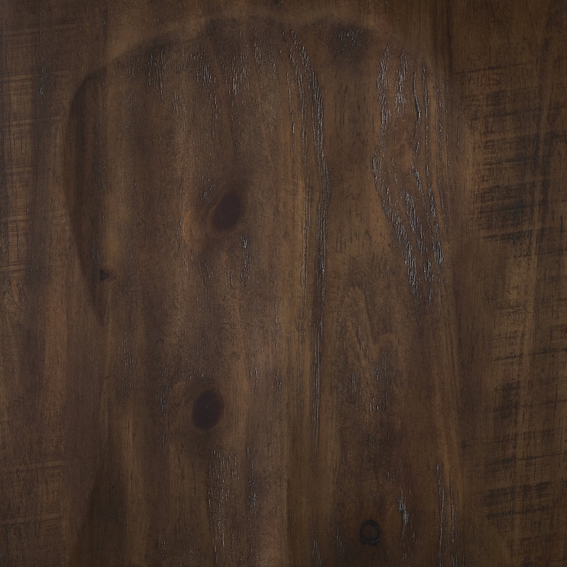 Signature Design by Ashley Valebeck Black/Dark Brown Counter Height Dining Table - 48" W x 48" D x 36" H