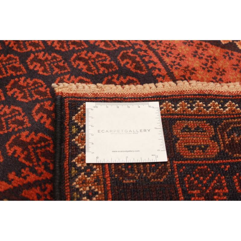 Teimani Burgundy Rug 3'0" x 5'5" - 3'0 x 5'5