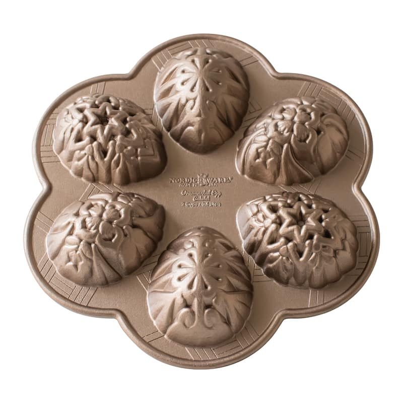 Nordic Ware Ornamental Egg Cakelet Pan