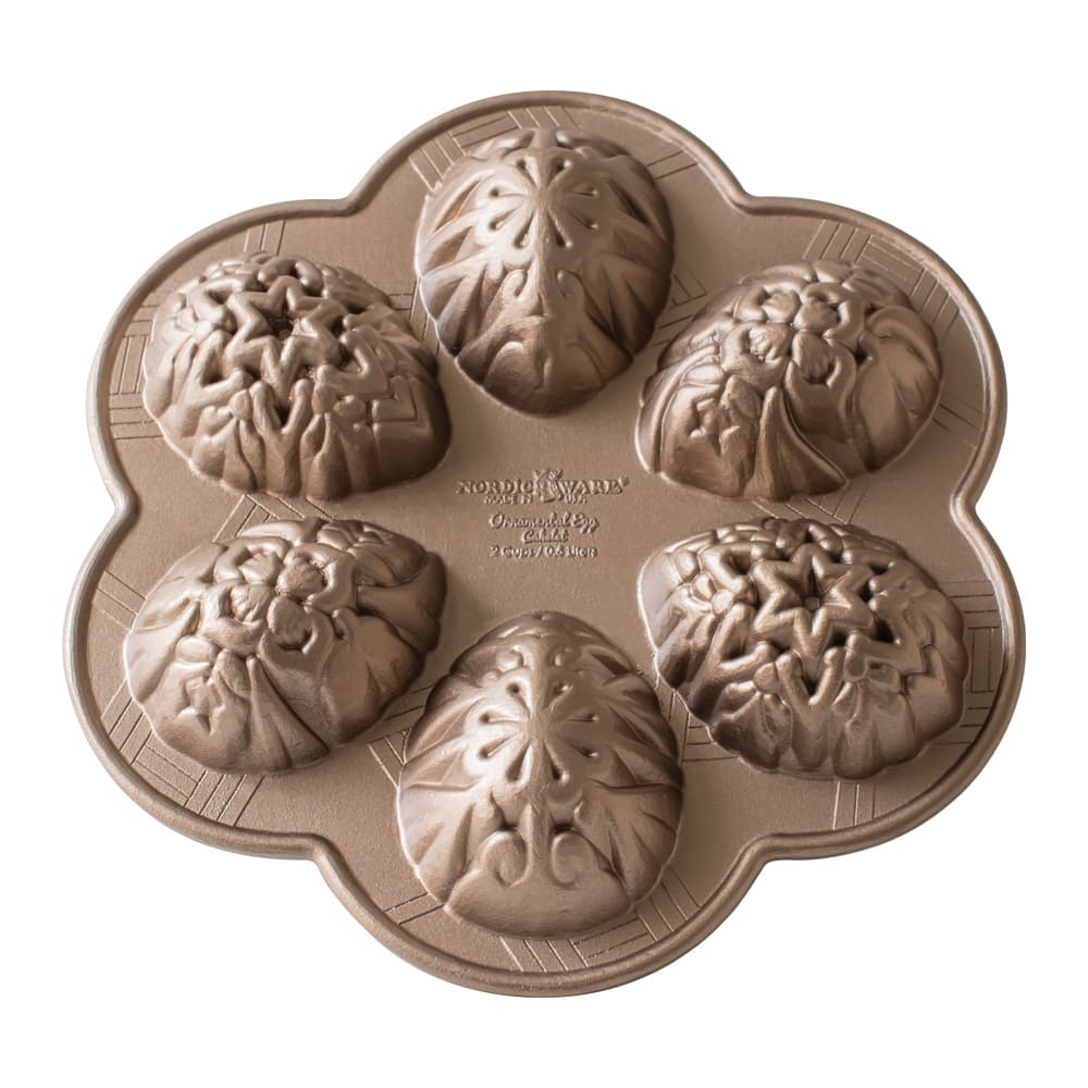 Nordic Ware Ornamental Egg Cakelet Pan
