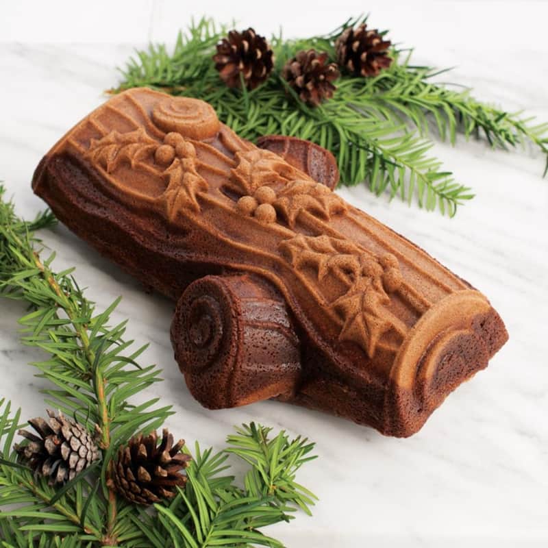 Nordic Ware Yule Log Pan - Silver