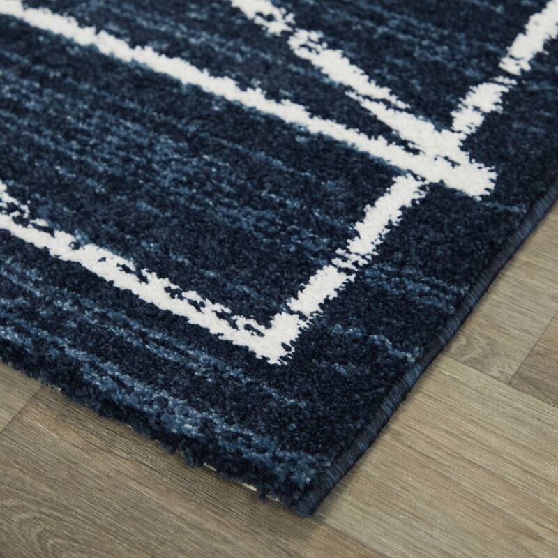 Laurent Distressed Modern Area Rug