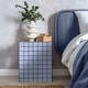preview thumbnail 27 of 56, Callista Modern Ceramic Tiled Cube Side Table, Square Mosaic Pedestal Accent End Table for Living Room Bedroom - 14 X 14 X 18