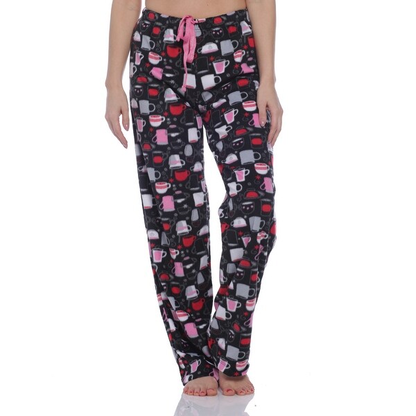 Shop Rene Rofe Women's Pillow Talk Coffee Microfleece Pajama Pants ...