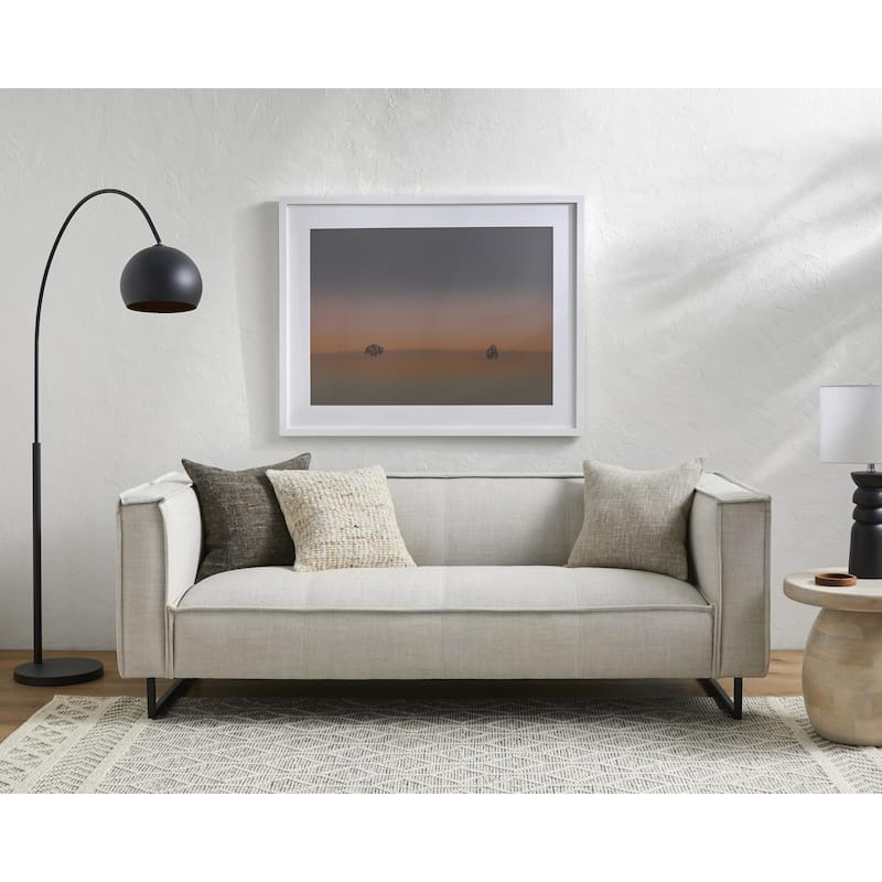 Demonte Modern Sofa - Off-White