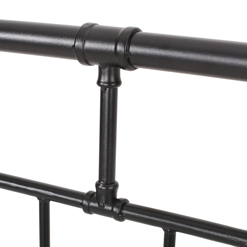 Aborn Contemporary Iron Headboard by Christopher Knight Home