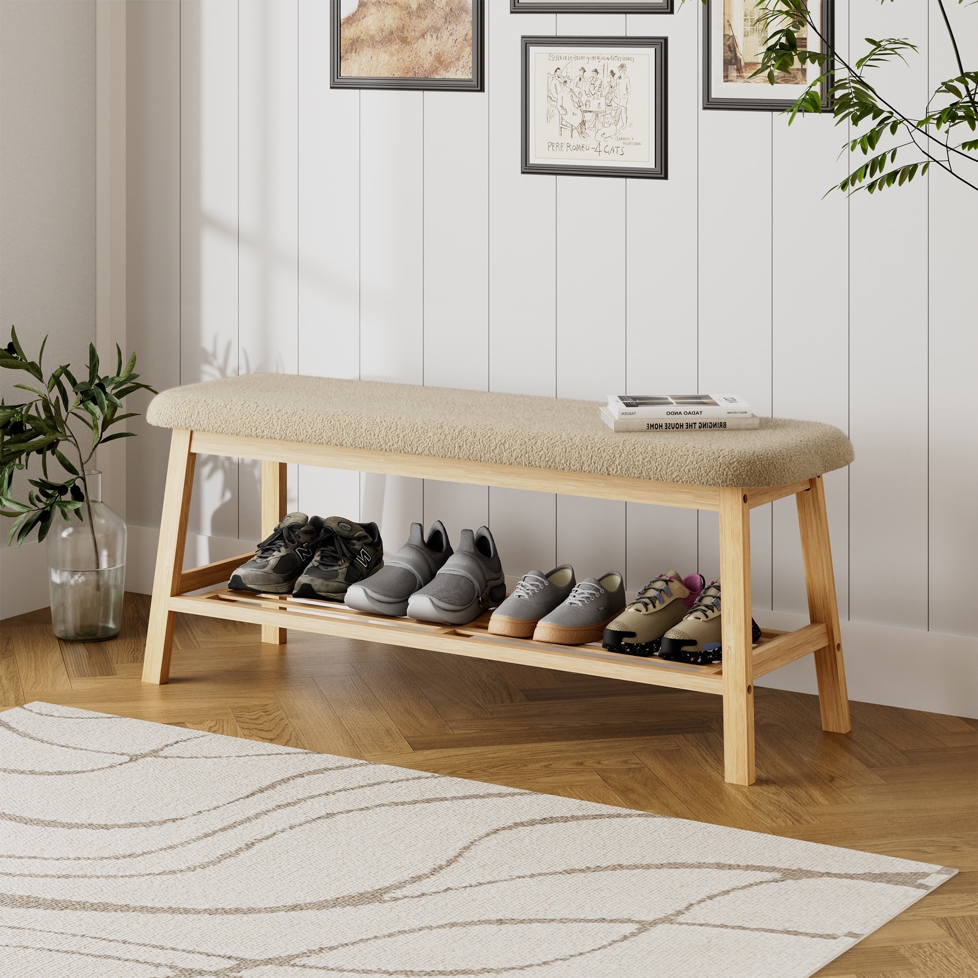 Long shoe bench discount